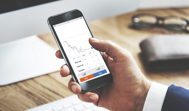trading platform on mobile